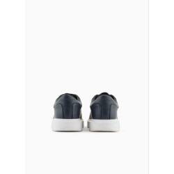 Armani Exchange Sneakers in action leather - Blu navy XUX123XV534100285