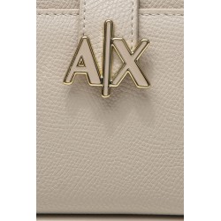 Armani Exchange Portafoglio in poliuretano - Avorio 948530 CC788 - 31240