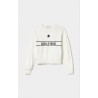 Gaëlle Paris Felpa Paricollo Off White - GAABW01279_PTTF0019