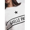 Gaëlle Paris Felpa Paricollo Off White - GAABW01279_PTTF0019