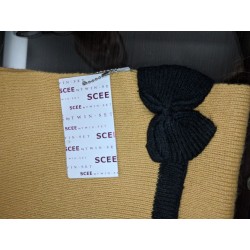 Scee by Twin-set Sciarpa fiocco - Giallo