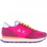 SUN68 Sneakers running ally solid nylon - Fuxia Z322201