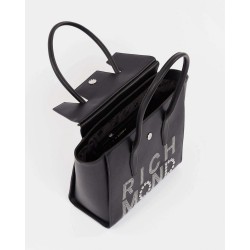 JOHN RICHMOND BORSA TOTE CON BORCHIE - Nero RWA22120BO