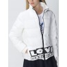 Love Moschino Piumino con logo - Bianco WH81501T363A