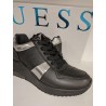 GUESS FLJAT4FAL SCARPA NERA CON STRISCE ARGENTO