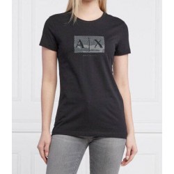Armani Exchange T-shirt regular - Nero 3LYTKE YJ5MZ