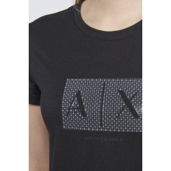 Armani Exchange T-shirt regular - Nero 3LYTKE YJ5MZ