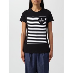 Love Moschino T-shirt  in cotone - Nero W4F732TM3876