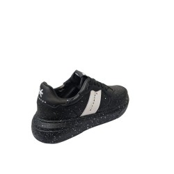 John Richmond Sneakers in pelle con macchie effetto vernice - Nero 20016/CP - C